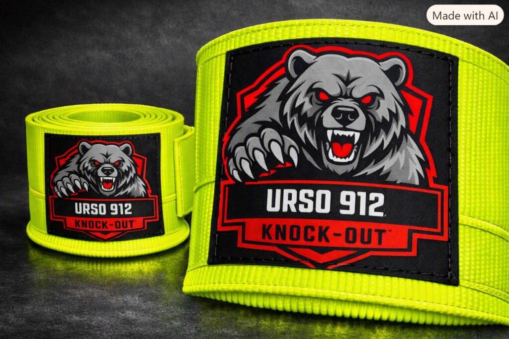 bandagem urso amarela
