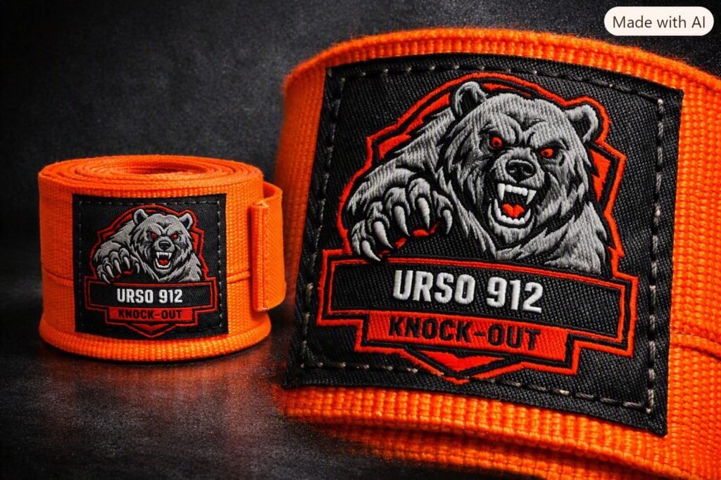 bandagem urso 912 laranja