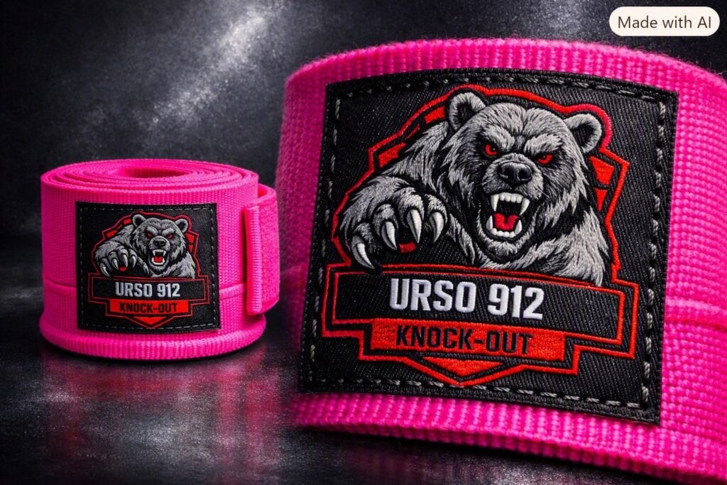 bandagem urso 912 rosa chiclete